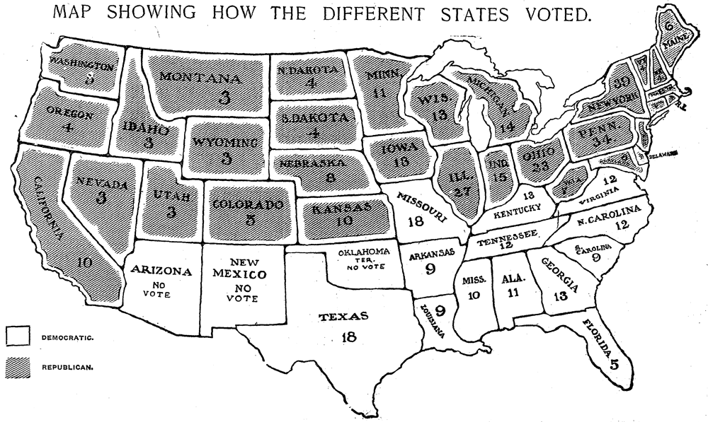 Presenting Data: 1904 Map