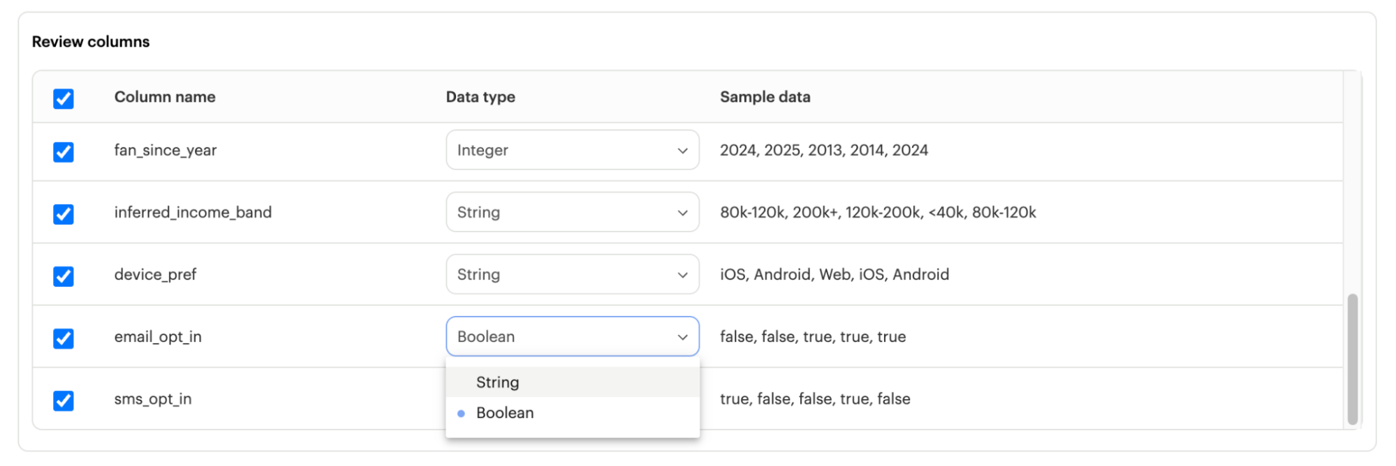 create dataset from file