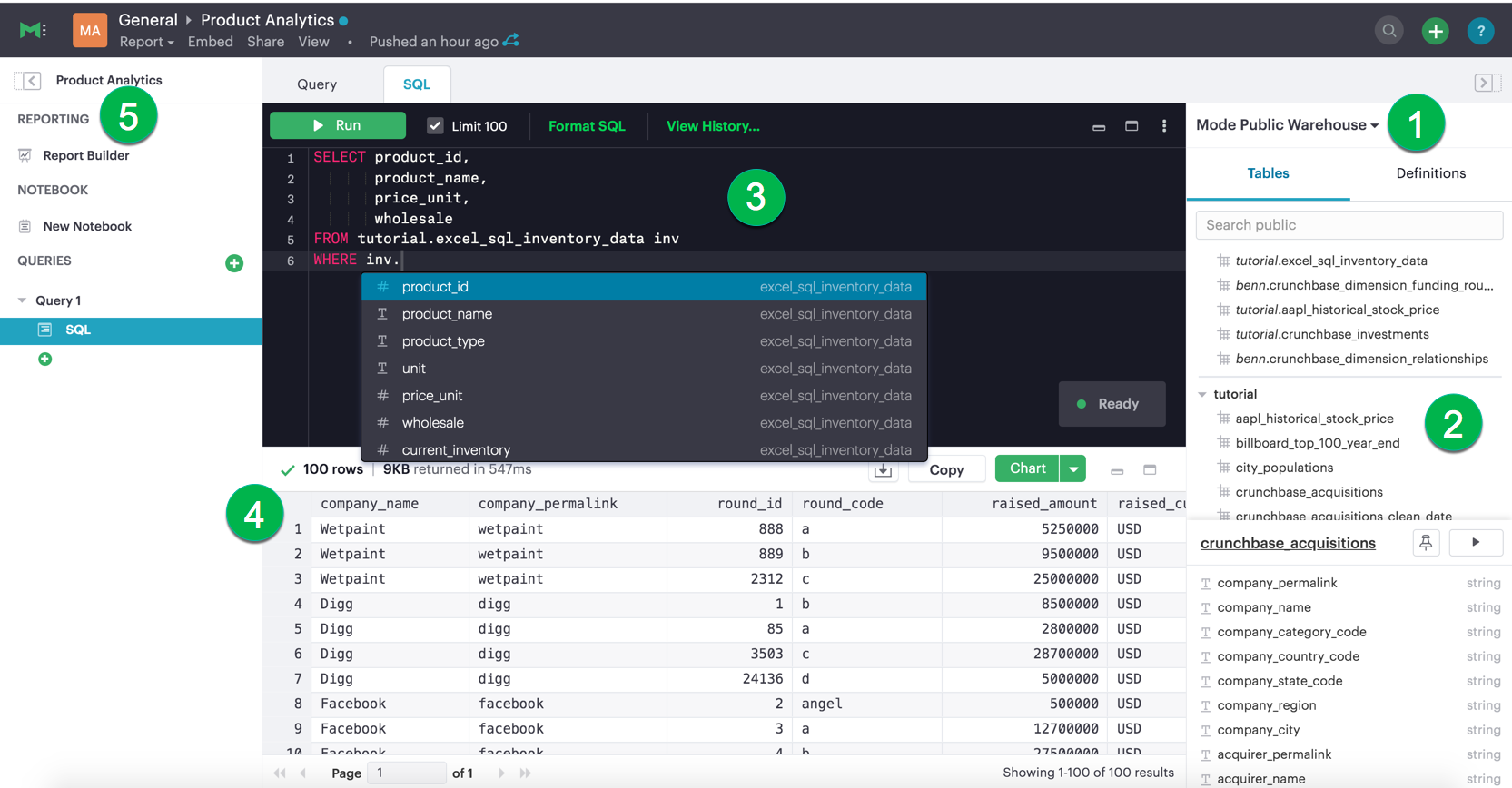 Querying Data Query And Analyze Data Mode Support