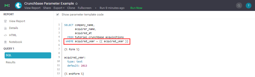 parameters-query-and-analyze-data-mode-support