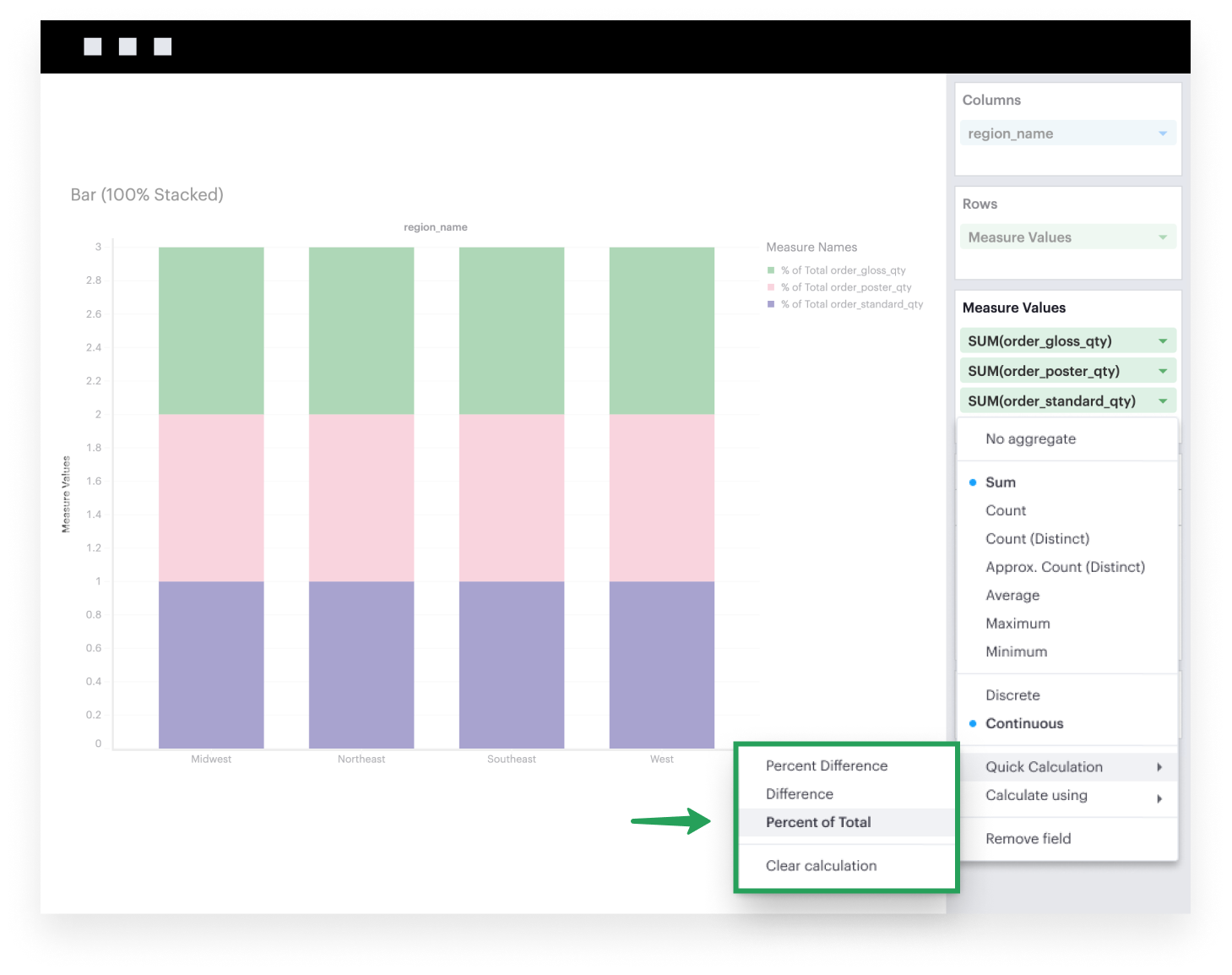 100 Stacked Bars Visual Explorer Guides Mode