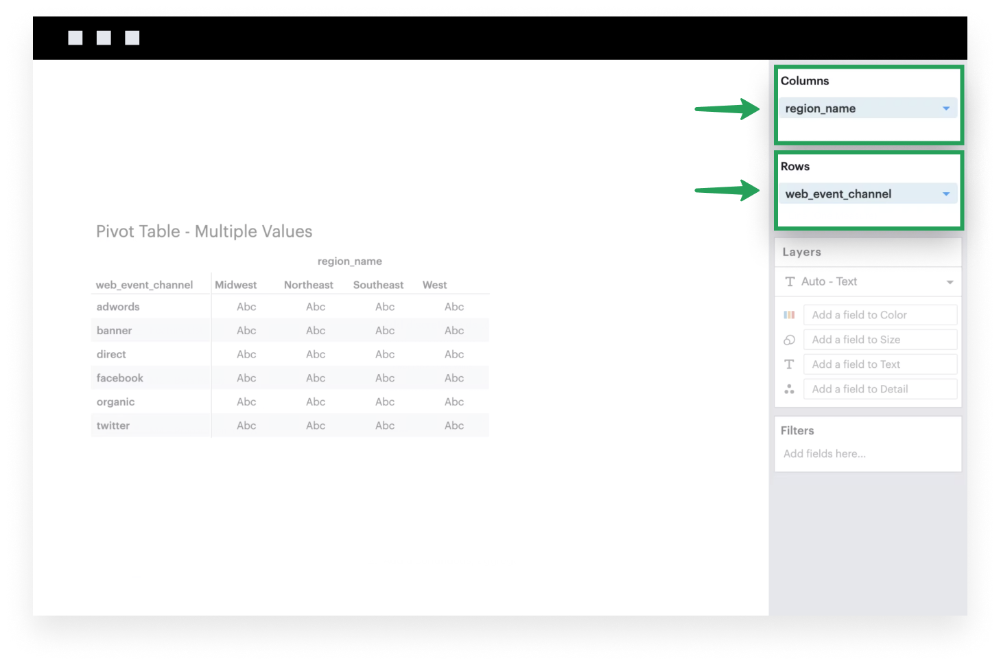 How To Combine Rows In Pivot Table